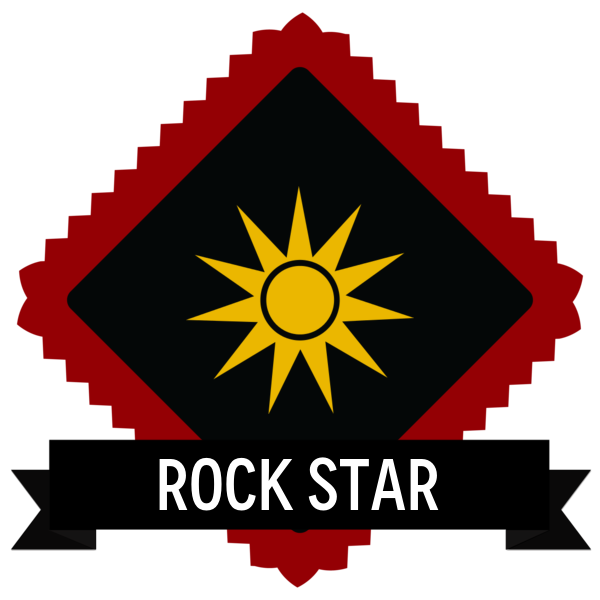 Badge icon "Sun (169)" provided by The Noun Project under The symbol is published under a Public Domain Mark